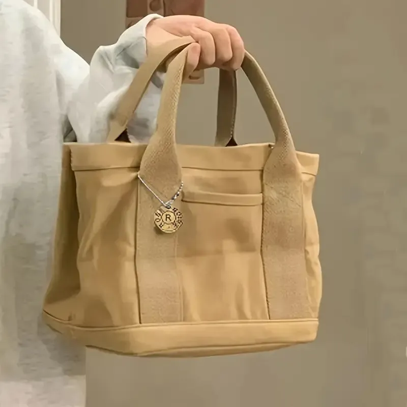Bags Solid Color Tote Satchel Bag
