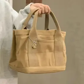 Bags Solid Color Tote Satchel Bag