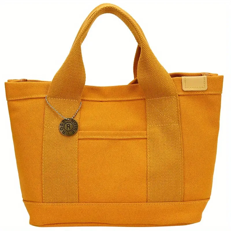 Bags Solid Color Tote Satchel Bag