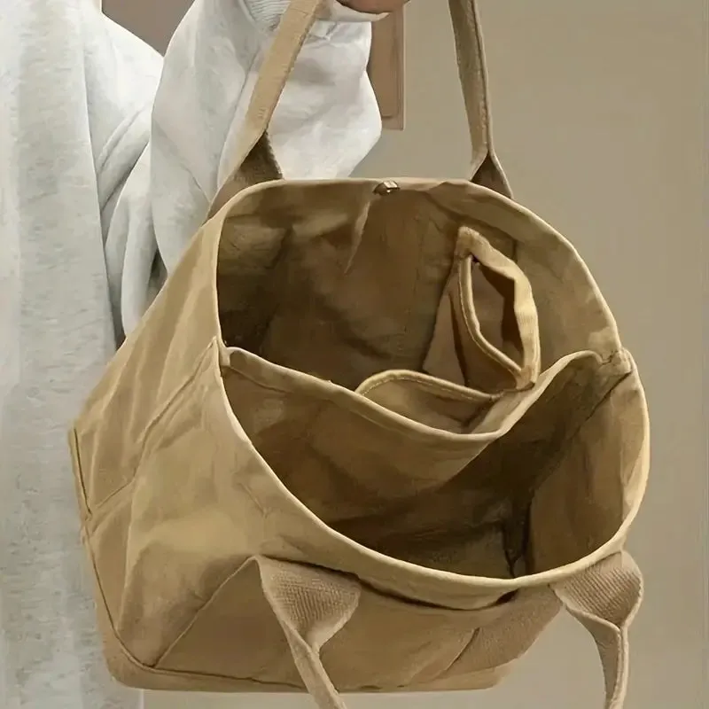 Bags Solid Color Tote Satchel Bag