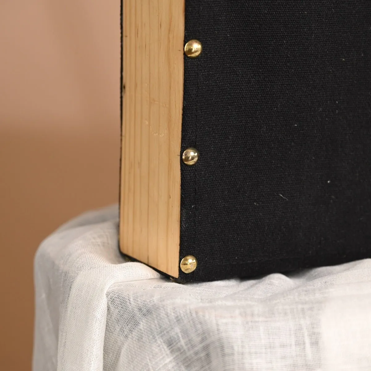 Canvas Small Tote Bag- Black