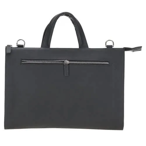 Canzo Luxury Handcrafted Calfskin Executive Laptop Briefcase