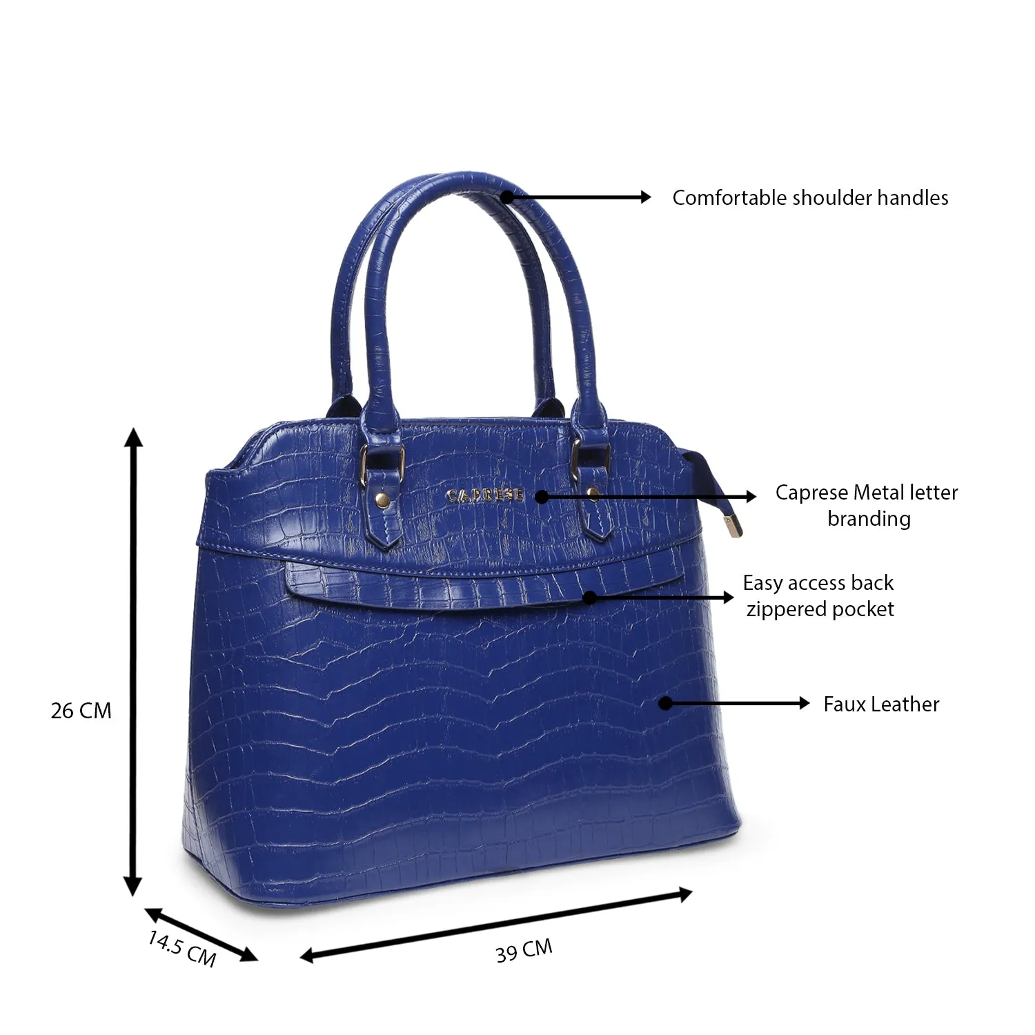 Caprese Rylee Satchel Large