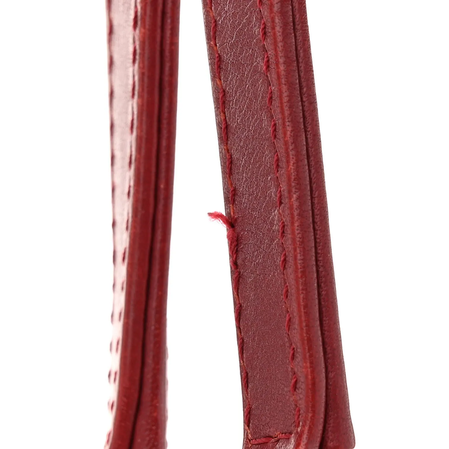 Chanel Canvas Mini Deauville Tote Red