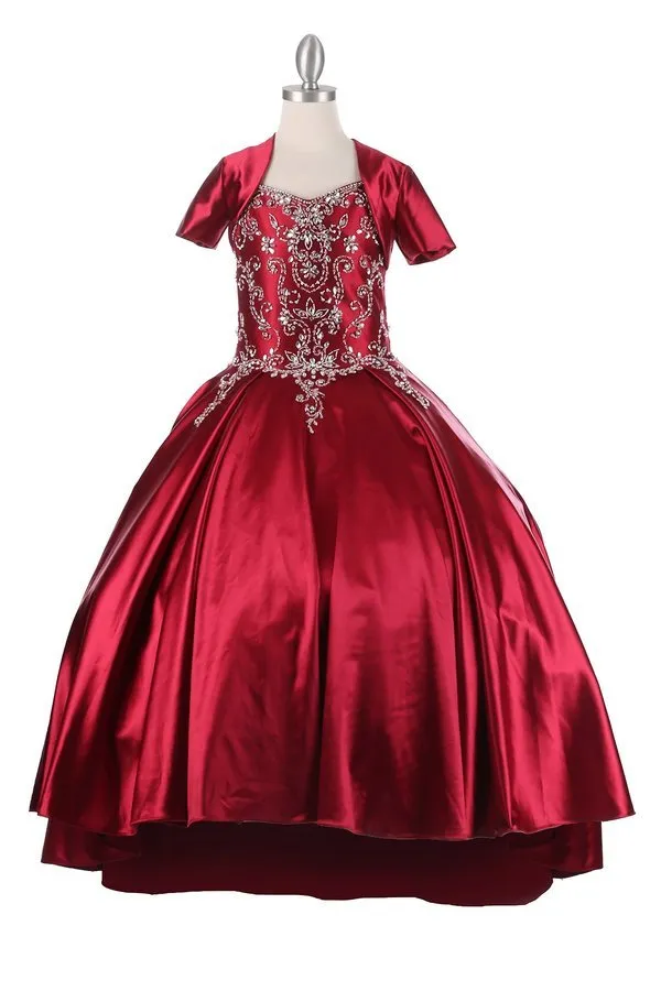 Cinderella Couture USA AS8016 Satin Poly-Lining Mini Quince