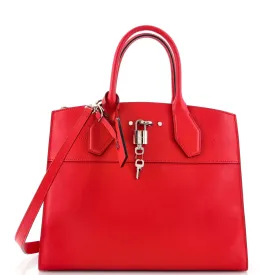 City Steamer Handbag Leather MM