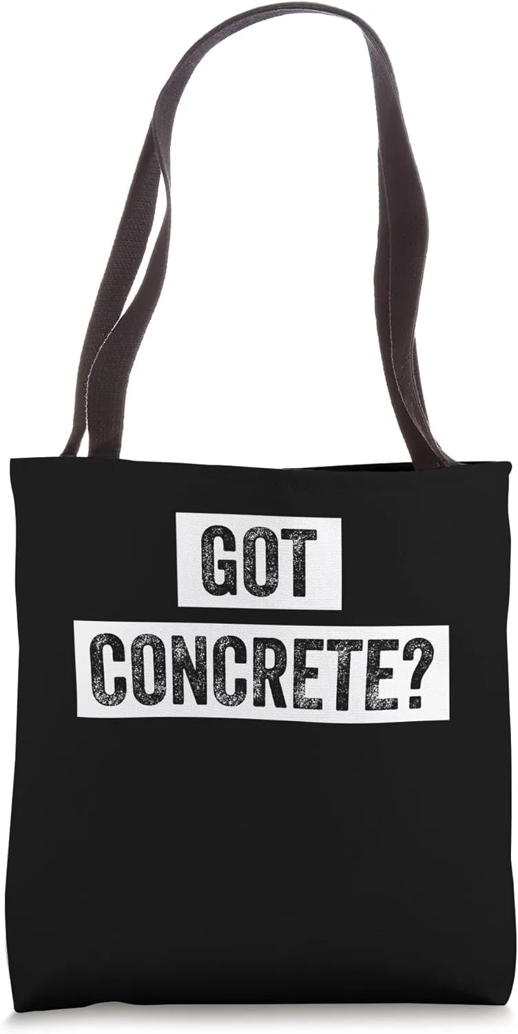 Concrete Worker Concrete Finisher Tote Bag
