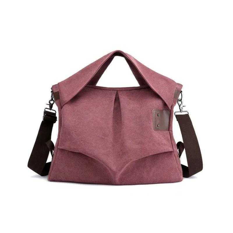 Convivial Large Canvas Tote Bag