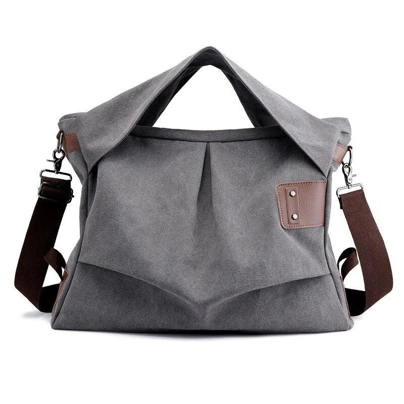 Convivial Large Canvas Tote Bag