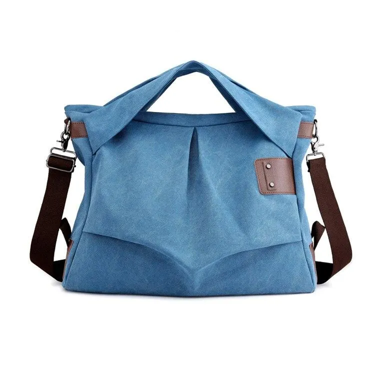 Convivial Large Canvas Tote Bag