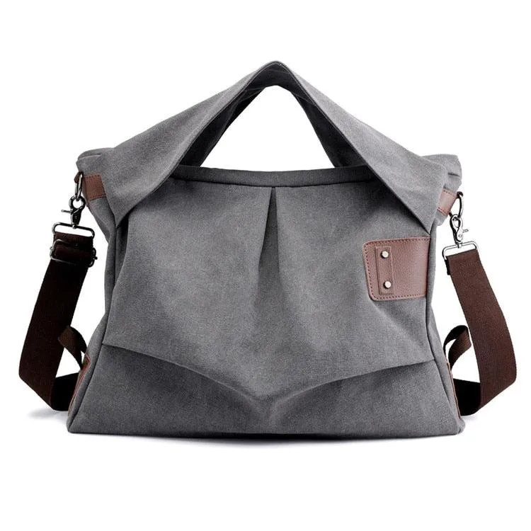 Convivial Large Canvas Tote Bag