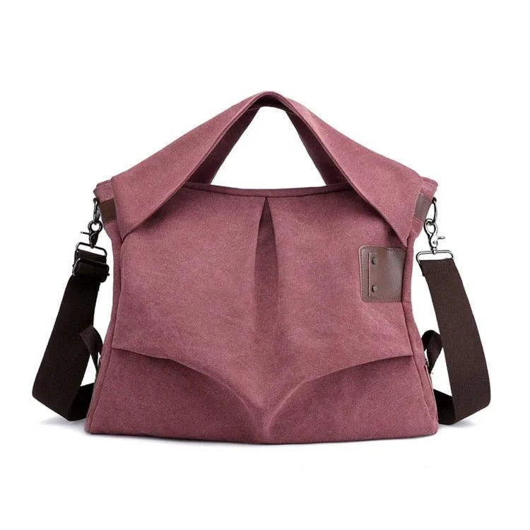 Convivial Large Canvas Tote Bag