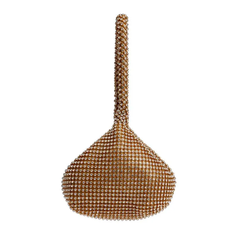 Dazzling Soft Beaded Hand Bag