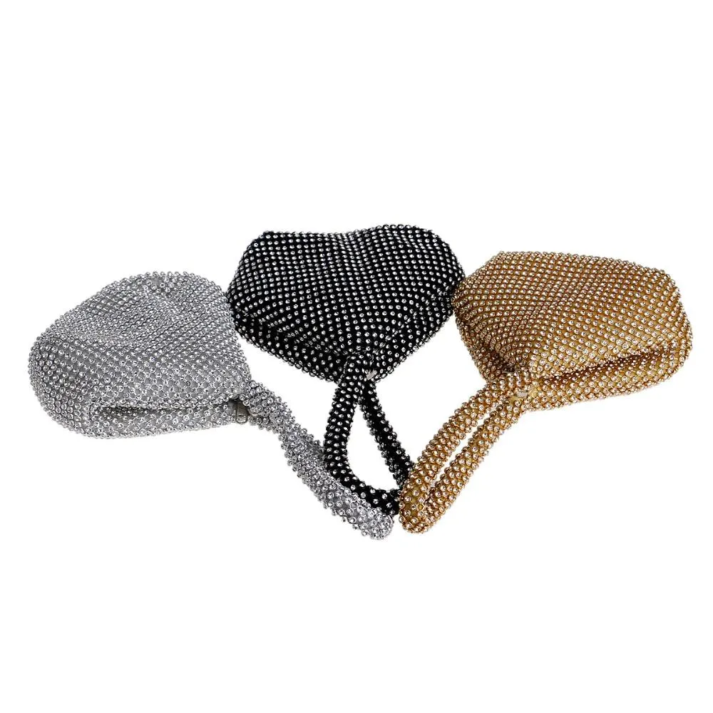 Dazzling Soft Beaded Hand Bag