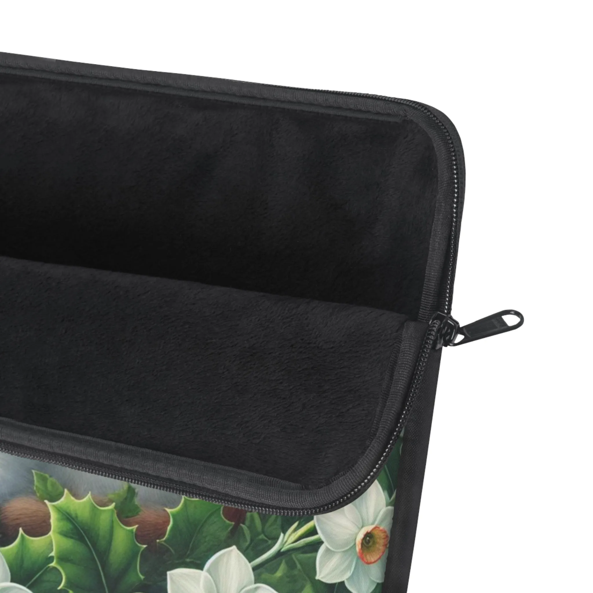 December Birth Flower - Cat Lover - Laptop Sleeve