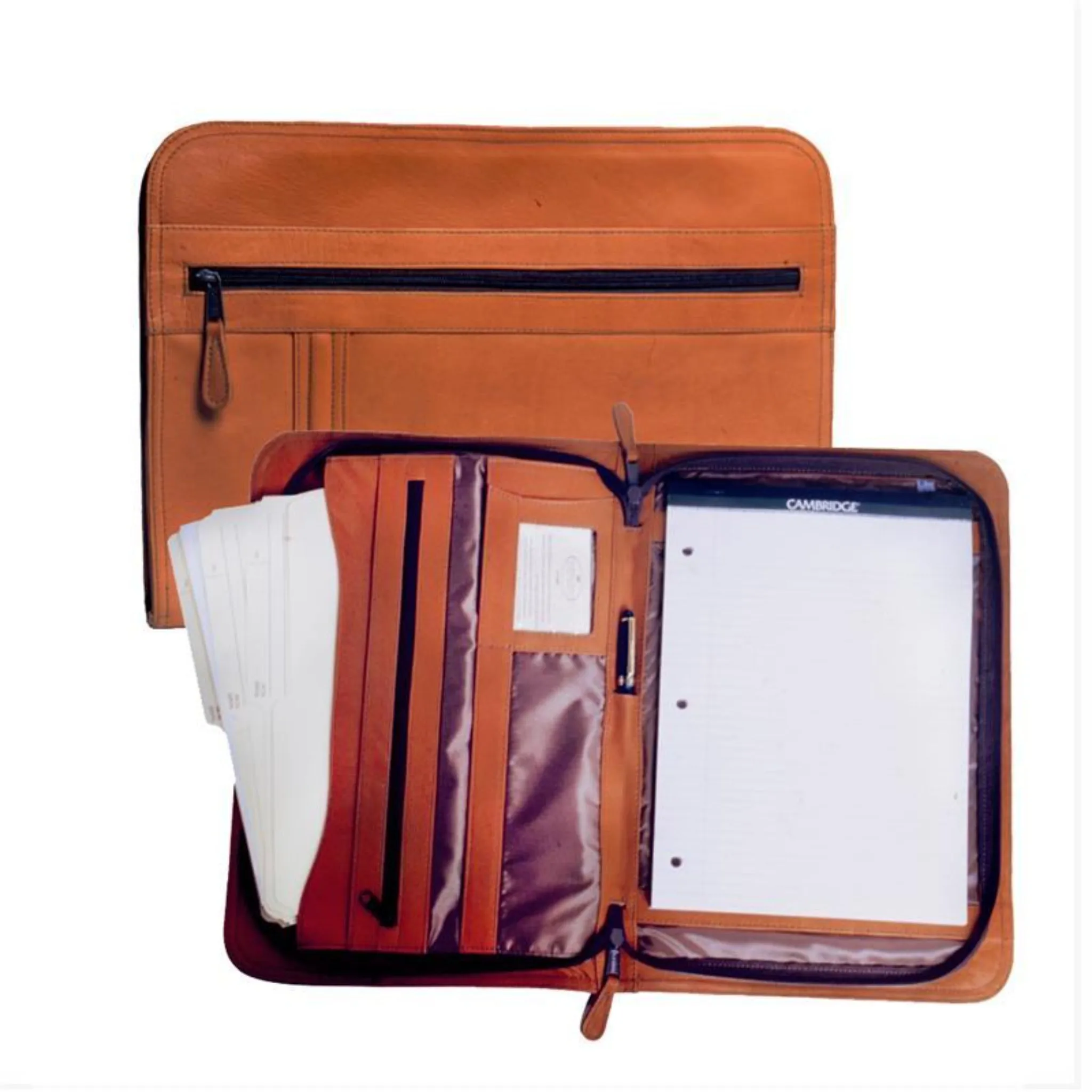 Deluxe Zippered Portfolio