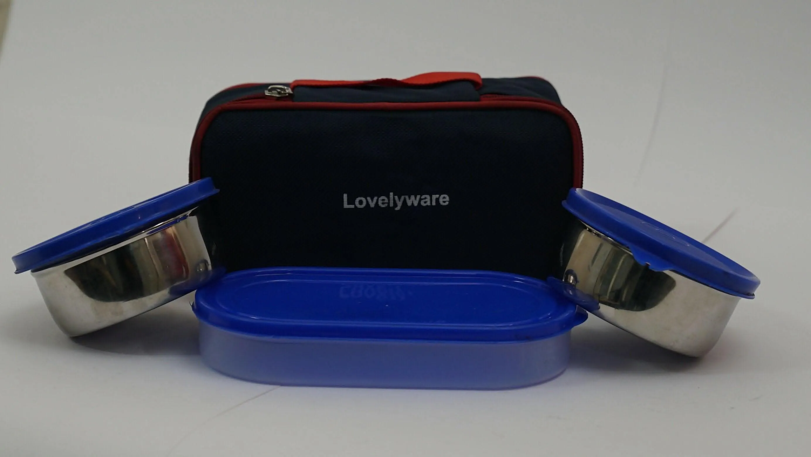 Executive 3 Lunch Box (400ml *2, With Fresh Tray And Bag)