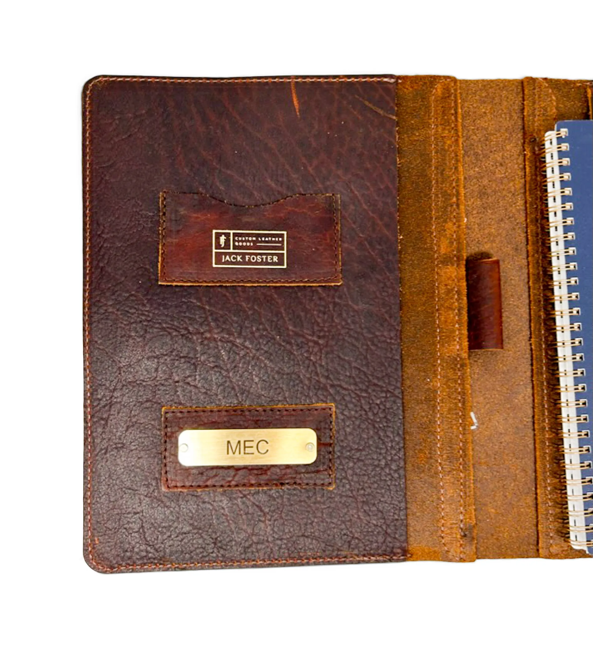 Executive Folio | Cognac Buffalo Leather