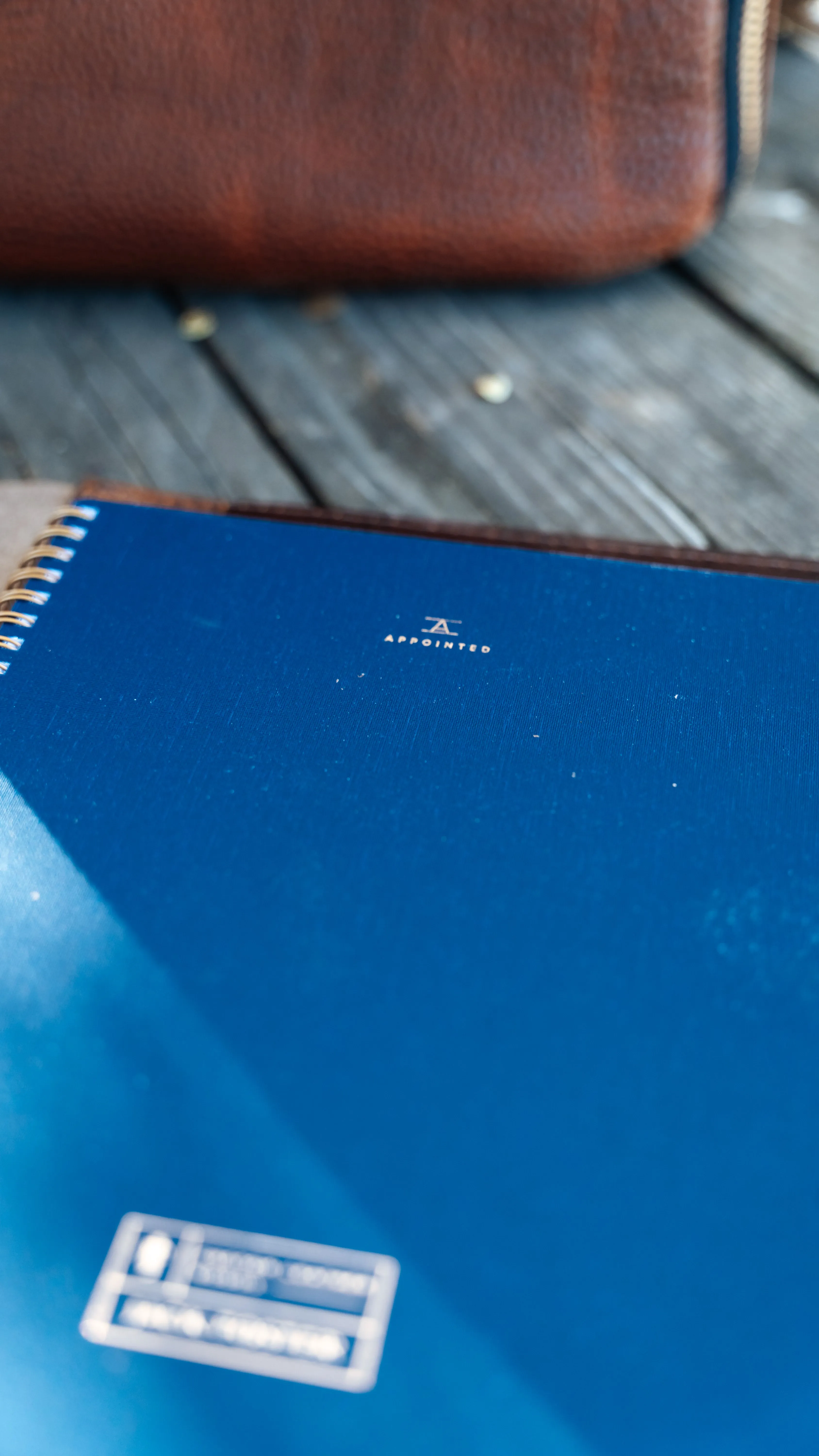 Executive Folio | Cognac Buffalo Leather