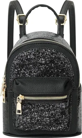 Girls Bling Mini Travel Backpack Kids Children School Bag Satchel Purses Daypack