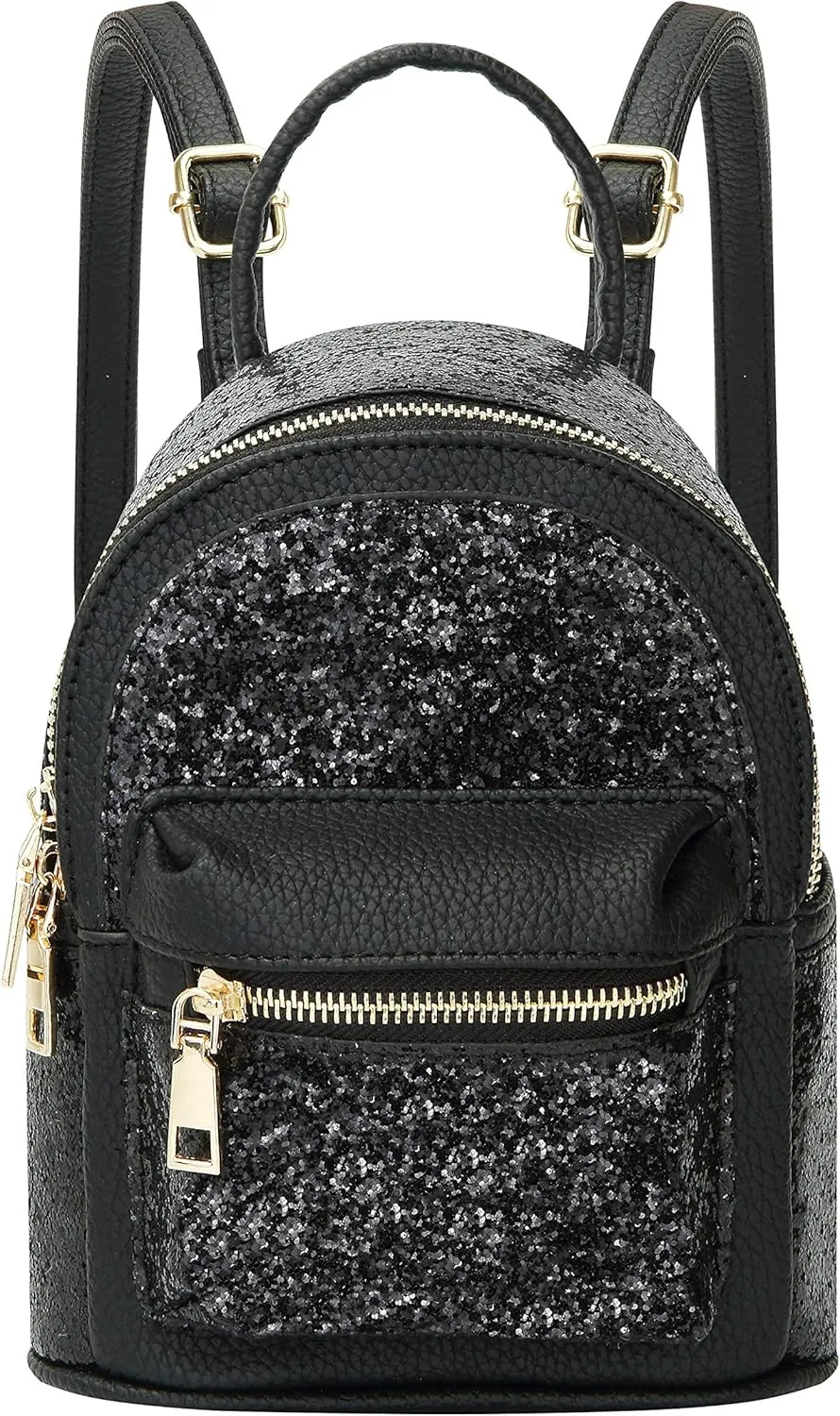Girls Bling Mini Travel Backpack Kids Children School Bag Satchel Purses Daypack