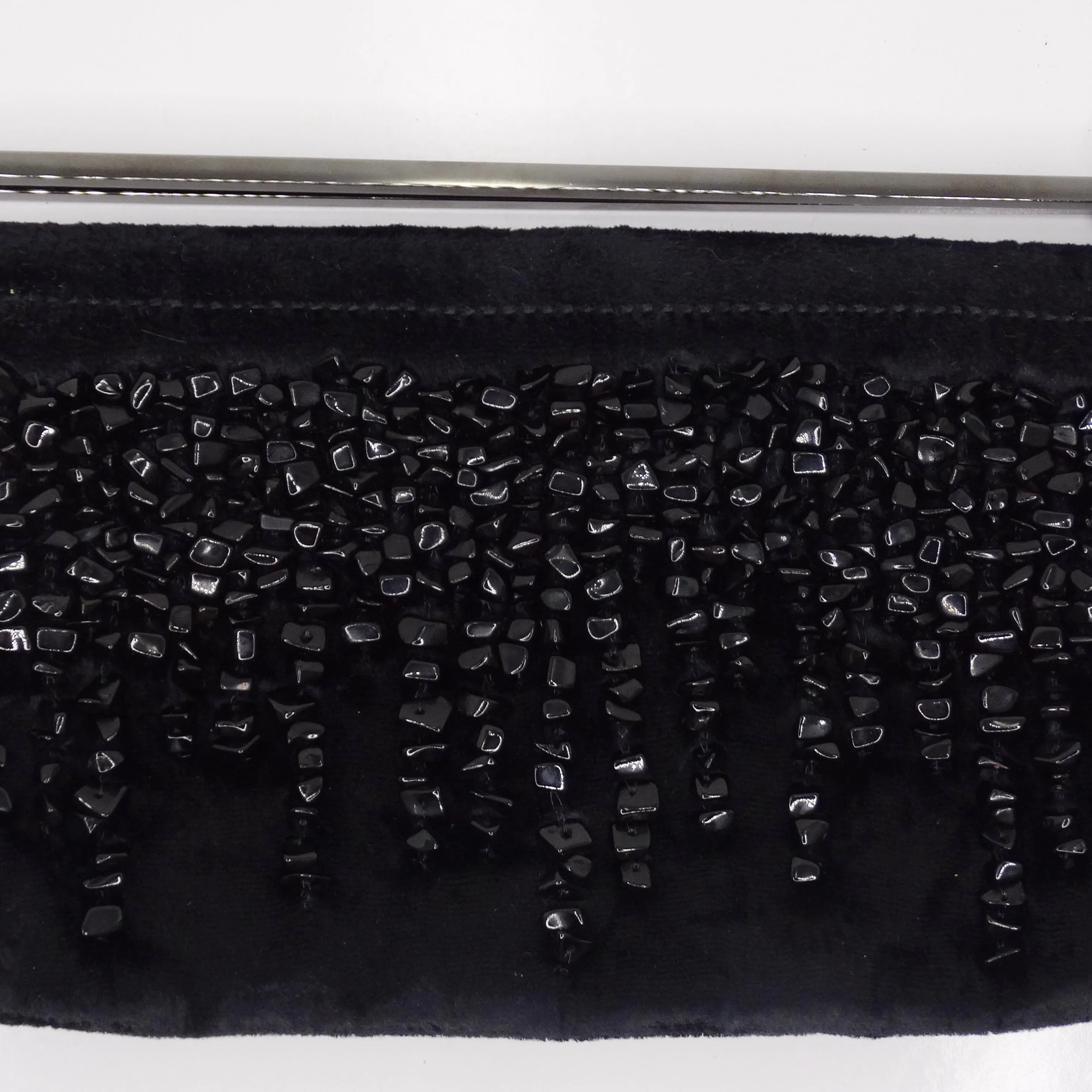 Gucci Tom Ford Embellished Black Clutch