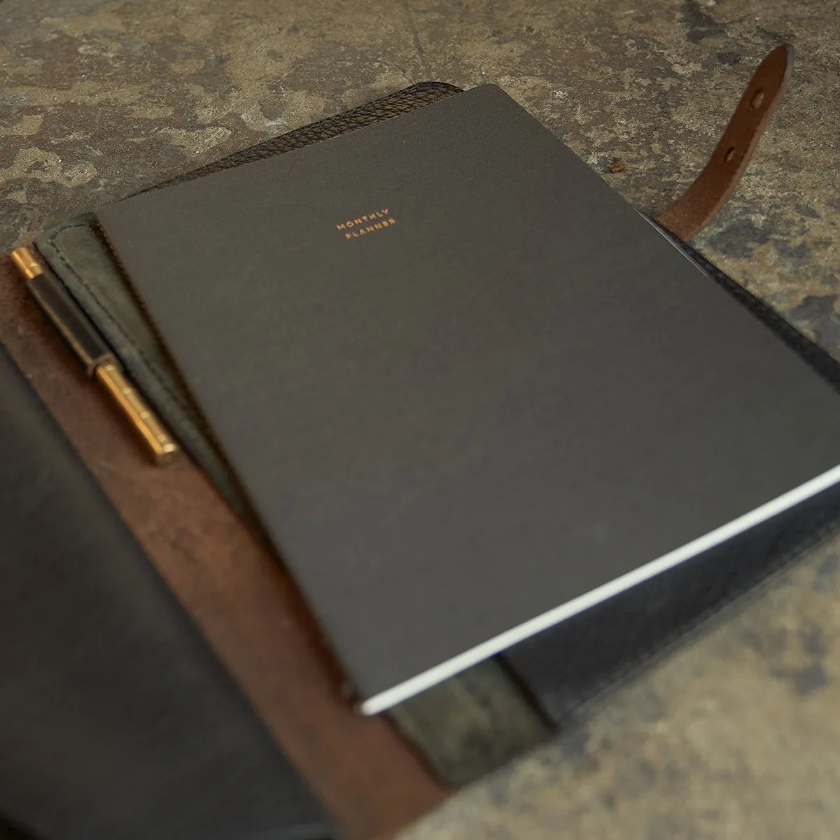 HORWEEN® Executive Folio & Wallet Set | LE Black x 10