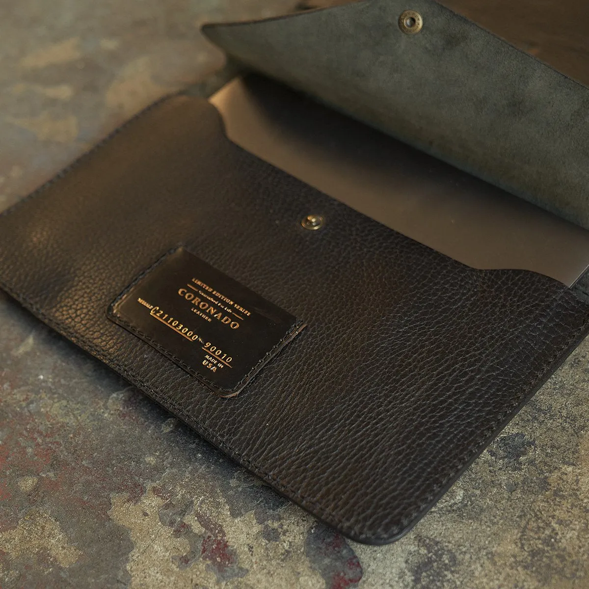 HORWEEN® Executive Folio & Wallet Set | LE Black x 10