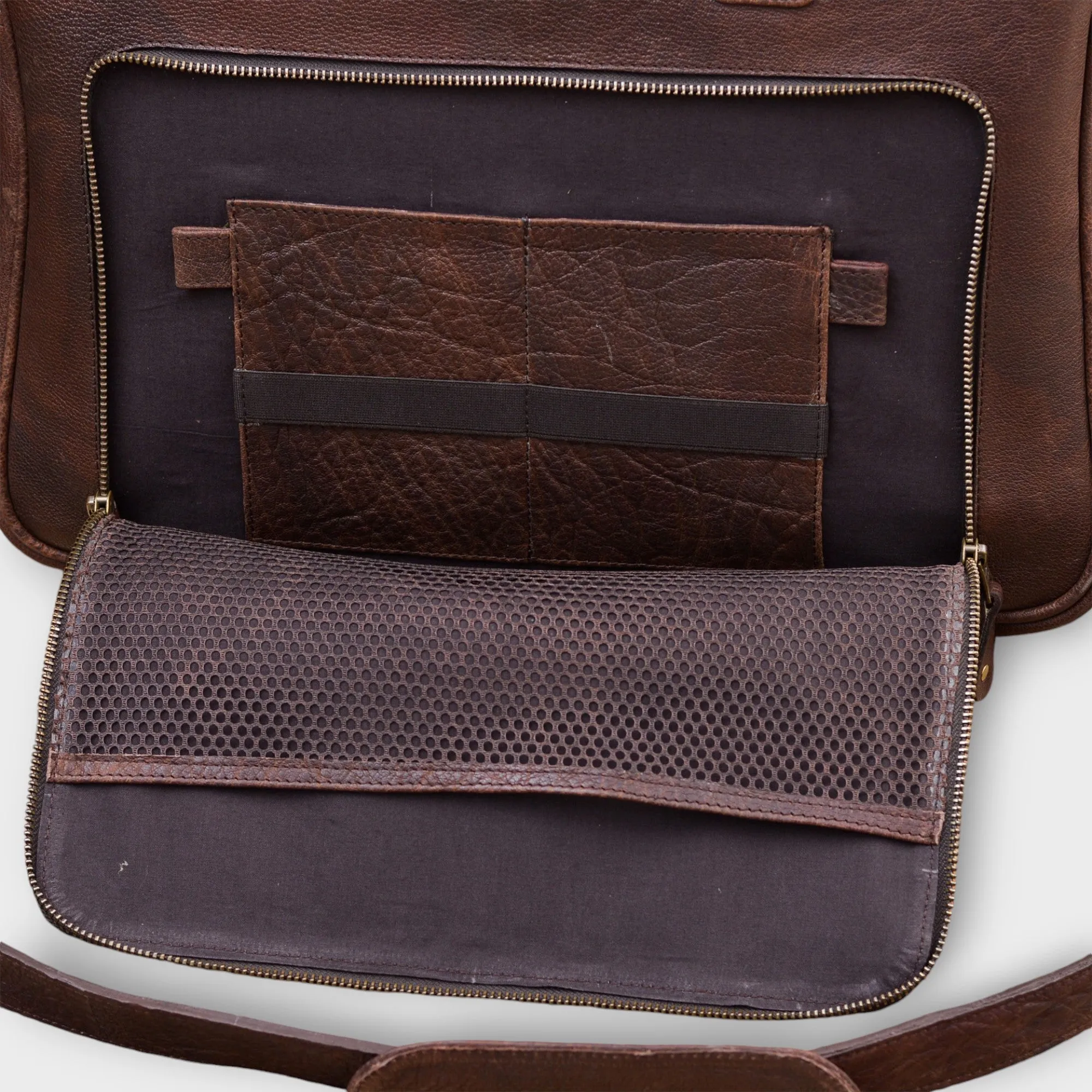 Hushay Vintage Leather Satchel