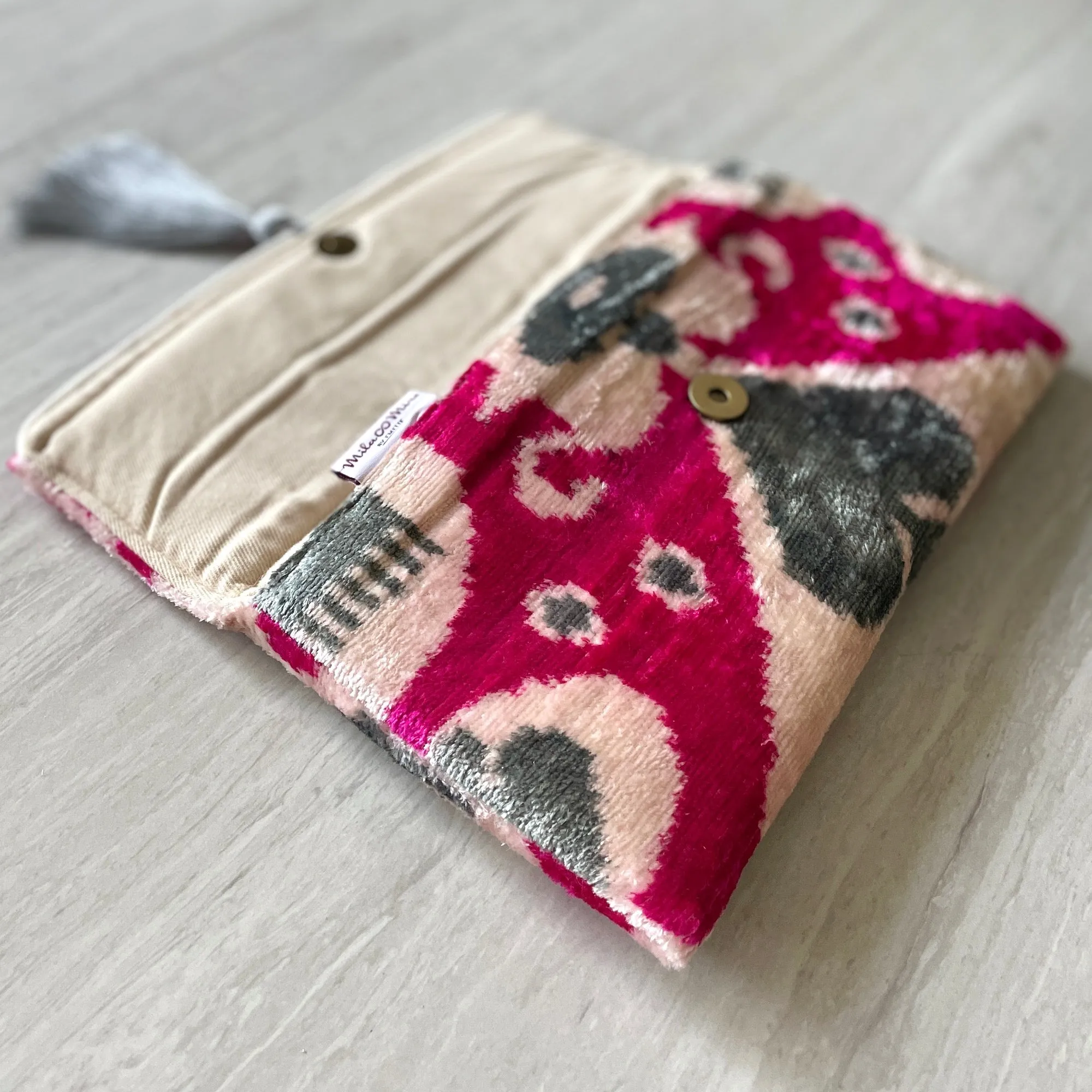 Ikat Clutch Bag Eze