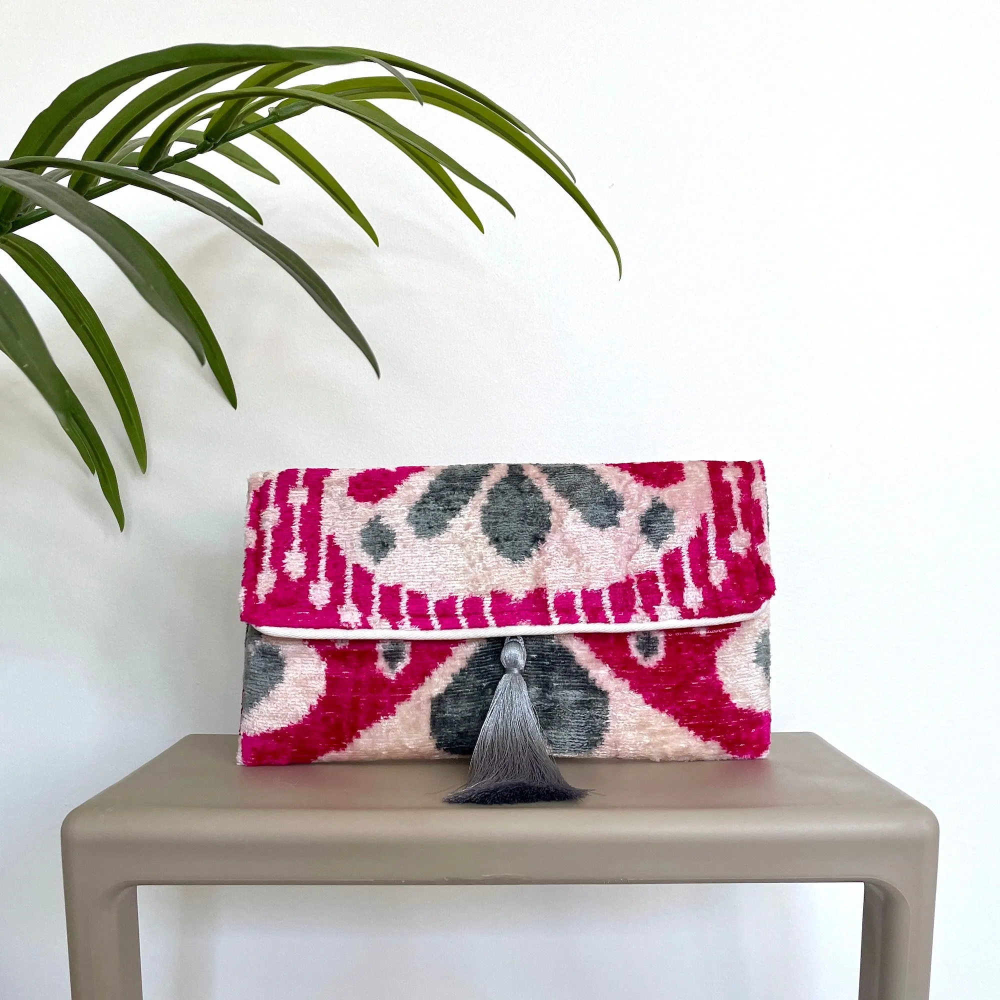 Ikat Clutch Bag Eze