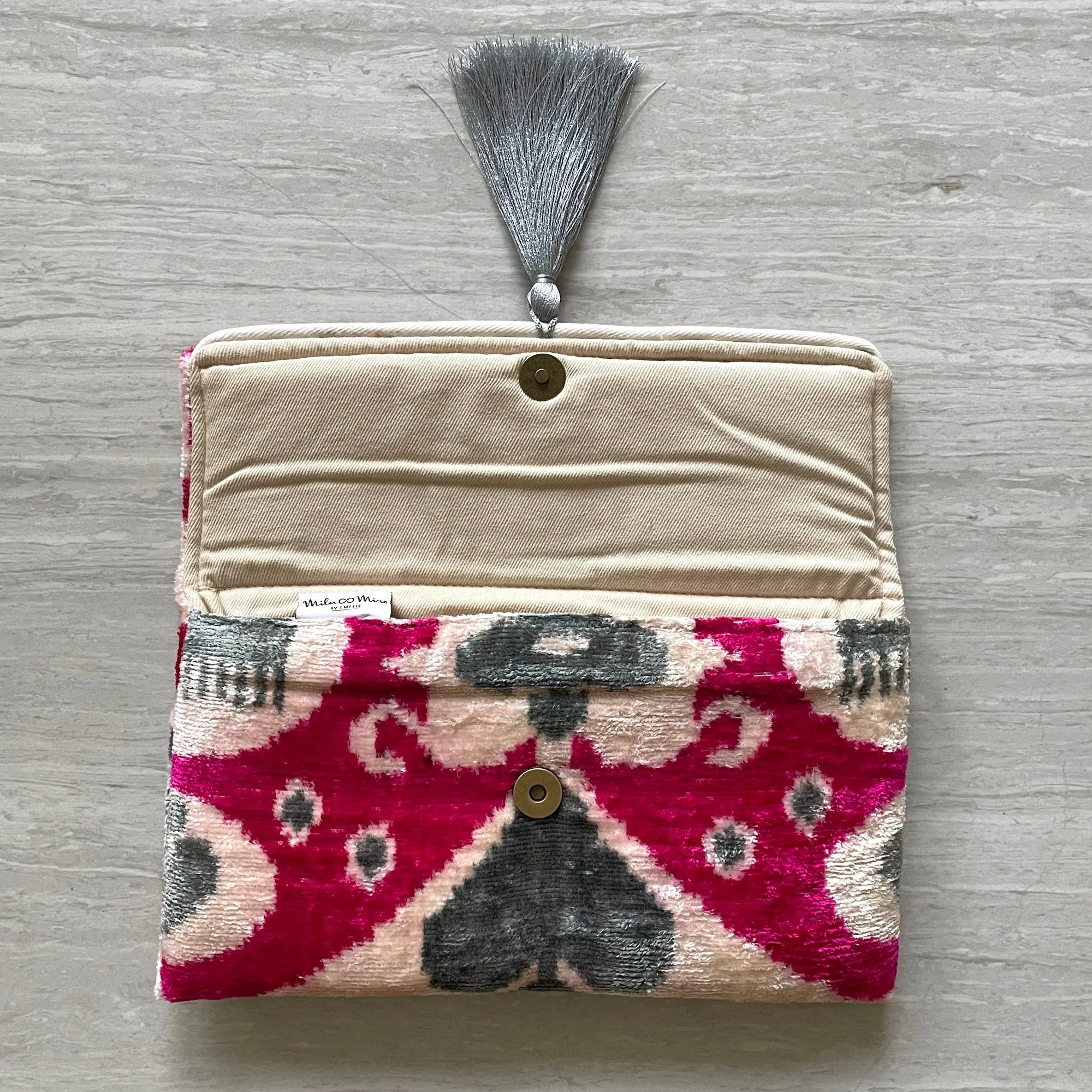 Ikat Clutch Bag Eze