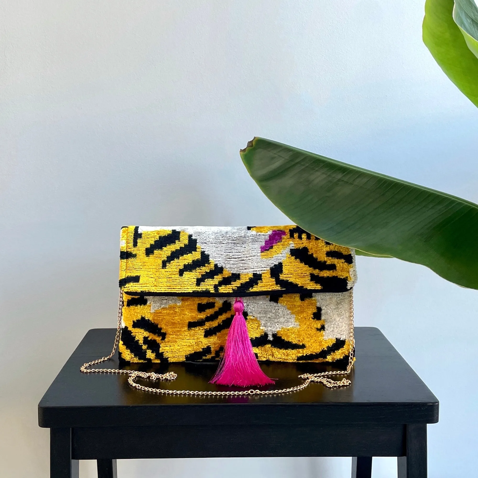 Ikat Clutch Bag Ischia
