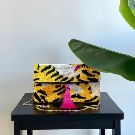 Ikat Clutch Bag Ischia