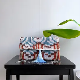 Ikat Clutch Bag Portoferraio