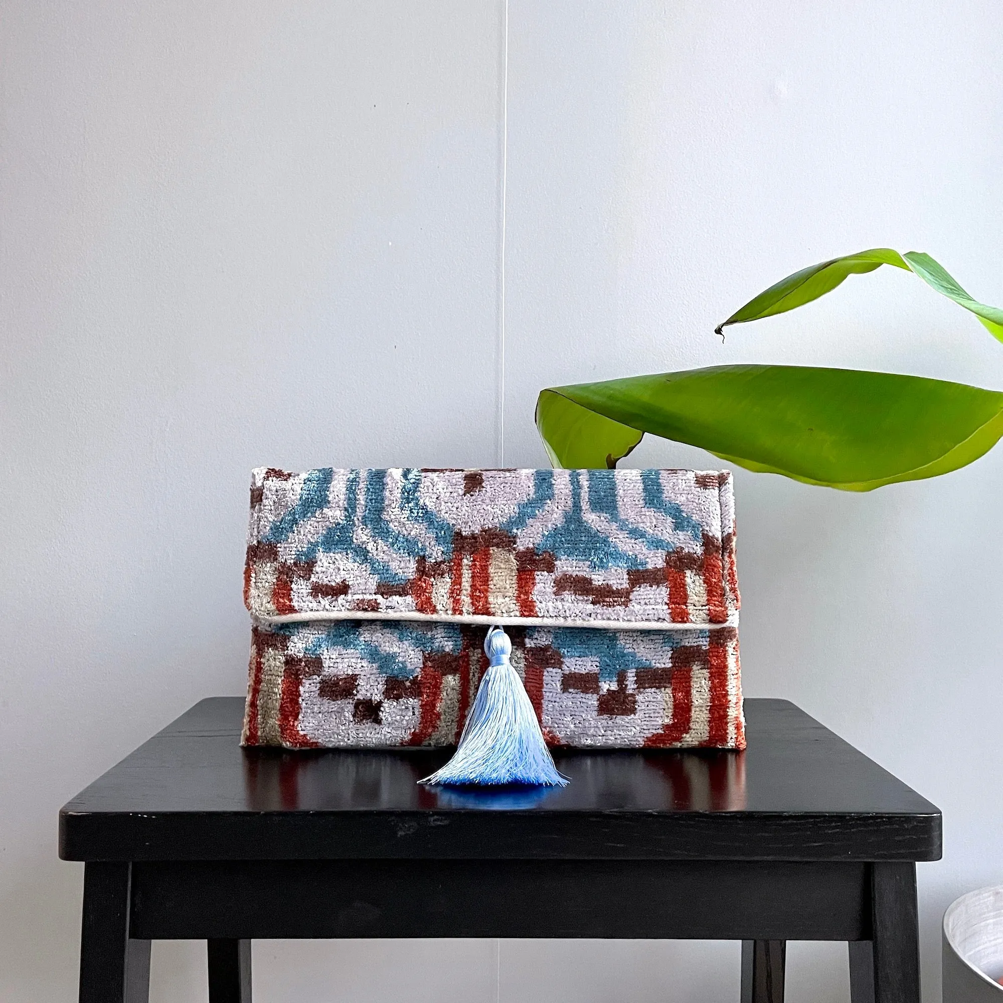 Ikat Clutch Bag Portoferraio