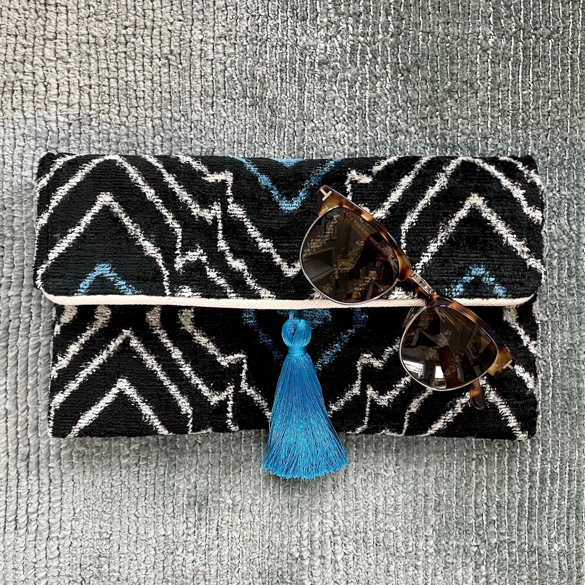 Ikat Clutch Bag Taormina