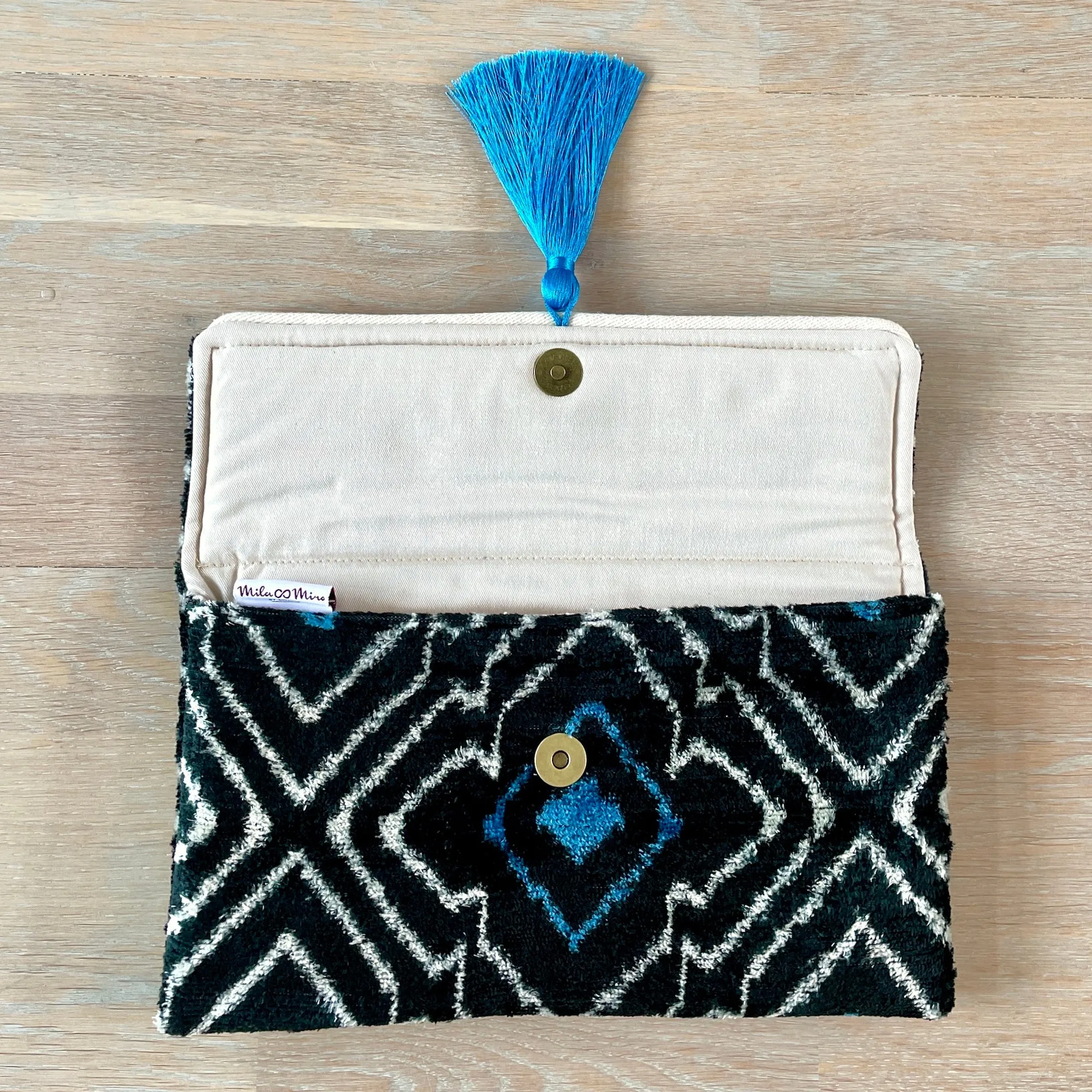 Ikat Clutch Bag Taormina