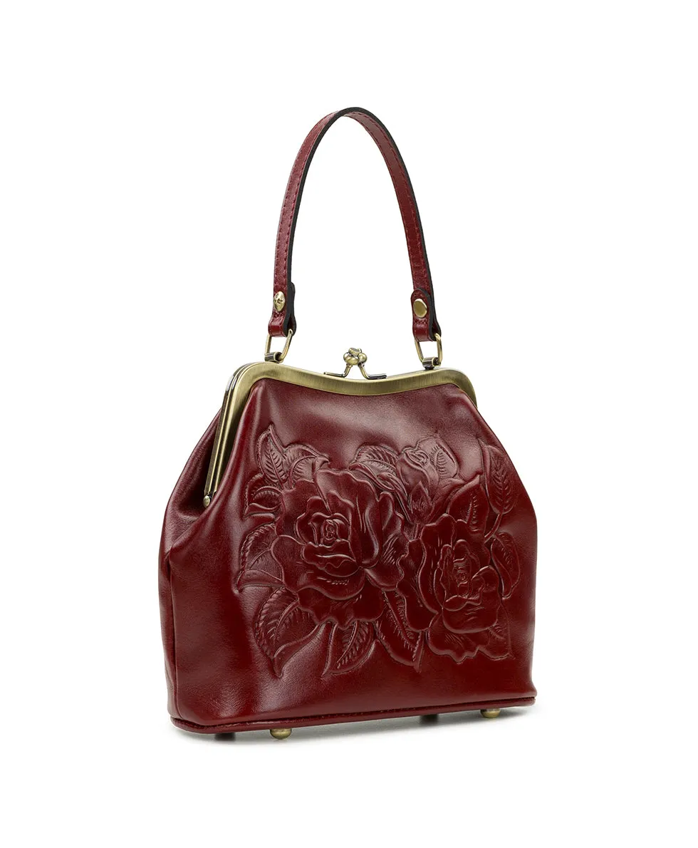 Laureana Frame - Vintage Vegetable Tanned Rose Tooled
