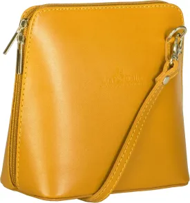 LiaTalia Genuine Italian Leather Small Crossbody Bag for Women  Handmade Mini Shoulder Purse from Florence Tuscany  Abby