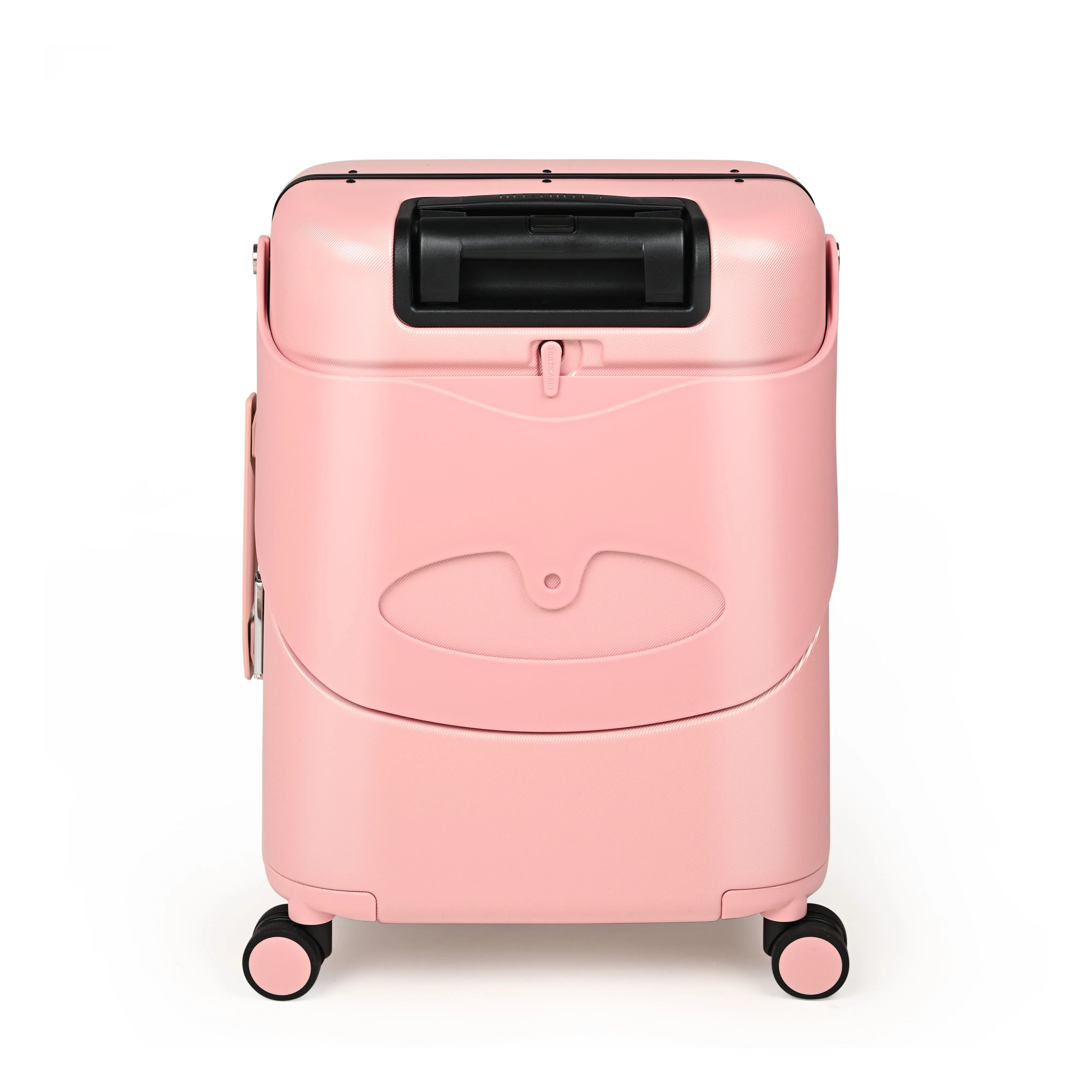 Miamily Dusty Pink Ride on Trolley Carry-on Luggage 18 inches