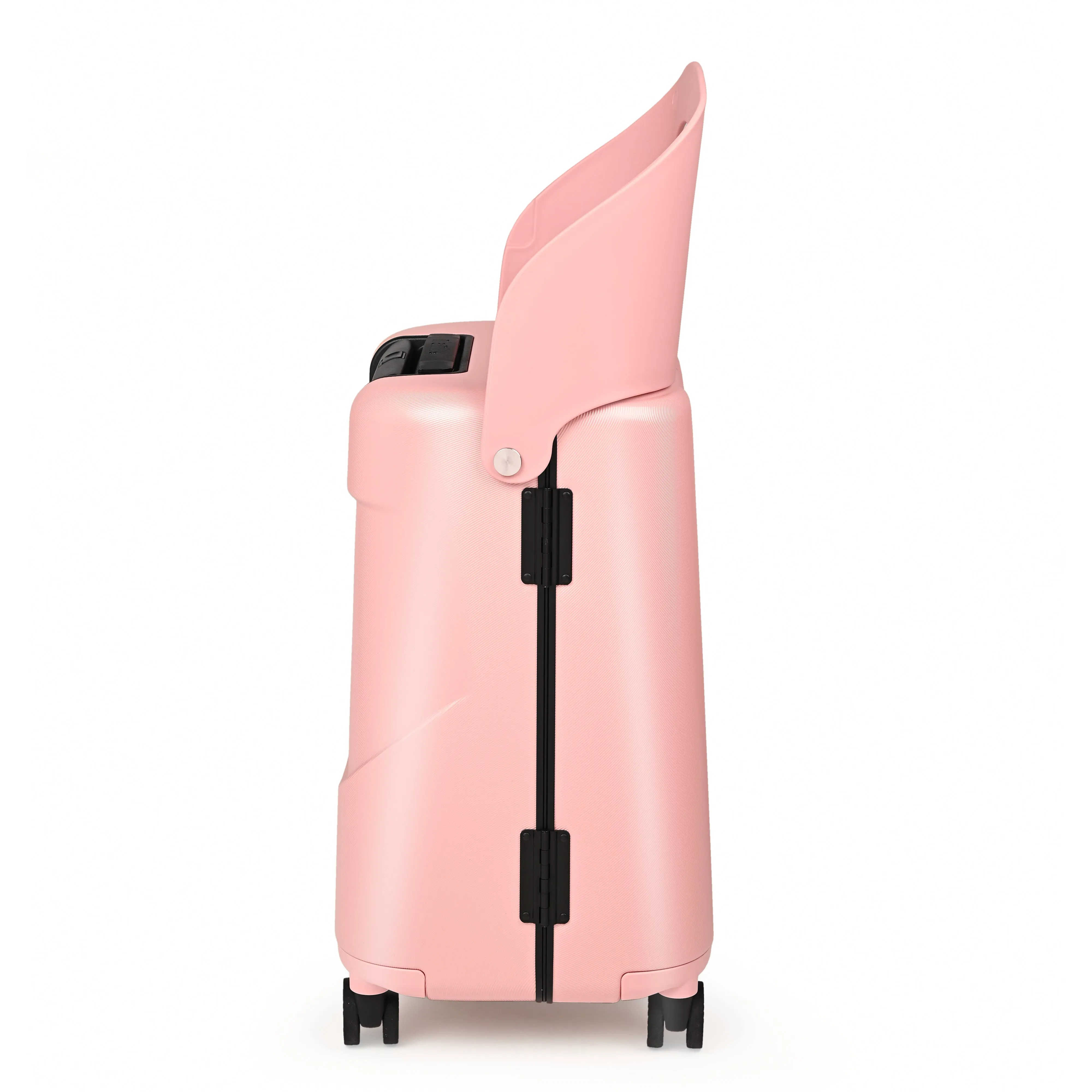 Miamily Dusty Pink Ride on Trolley Carry-on Luggage 18 inches