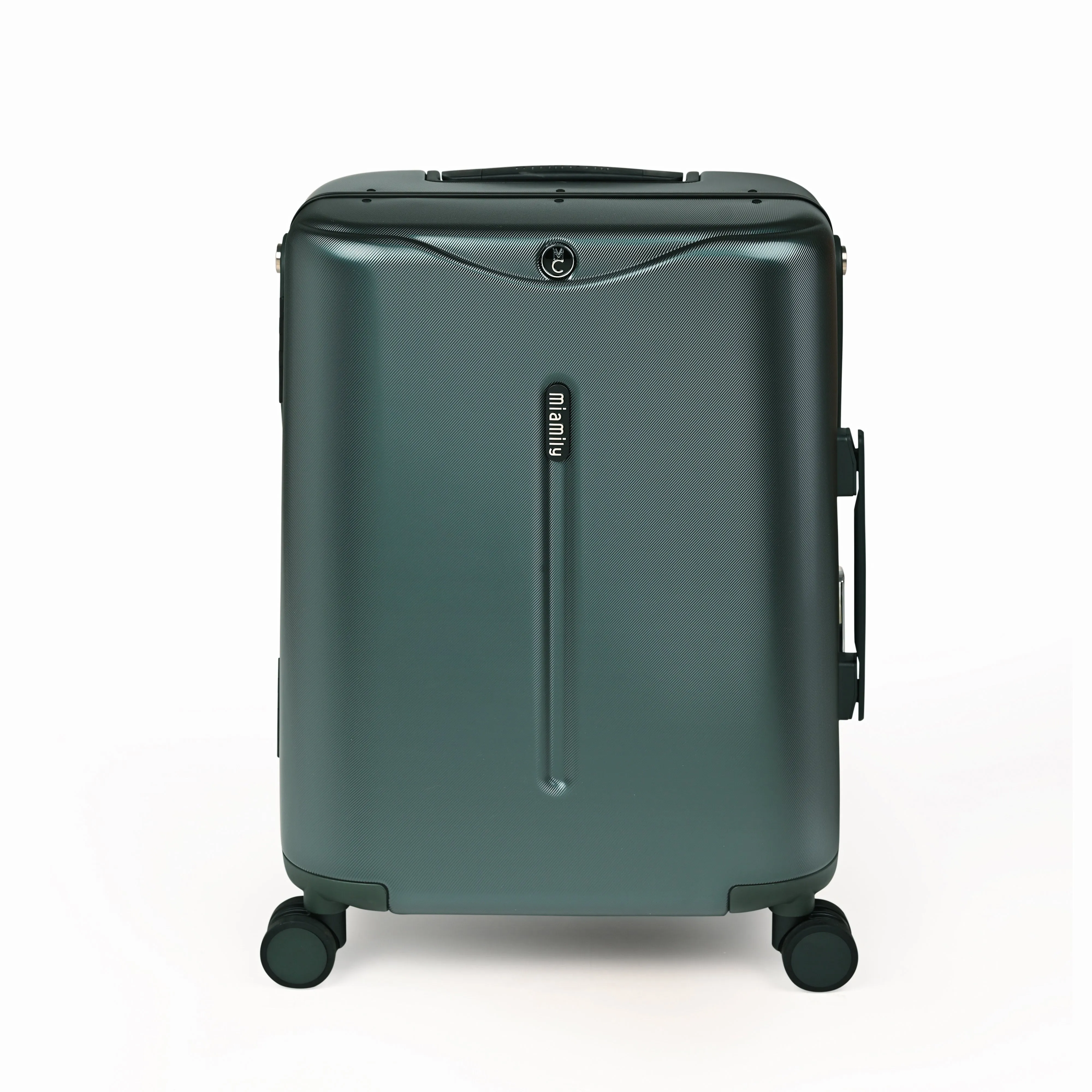 Miamily Forest Green Ride on Trolley Carry-on Luggage 18 inches