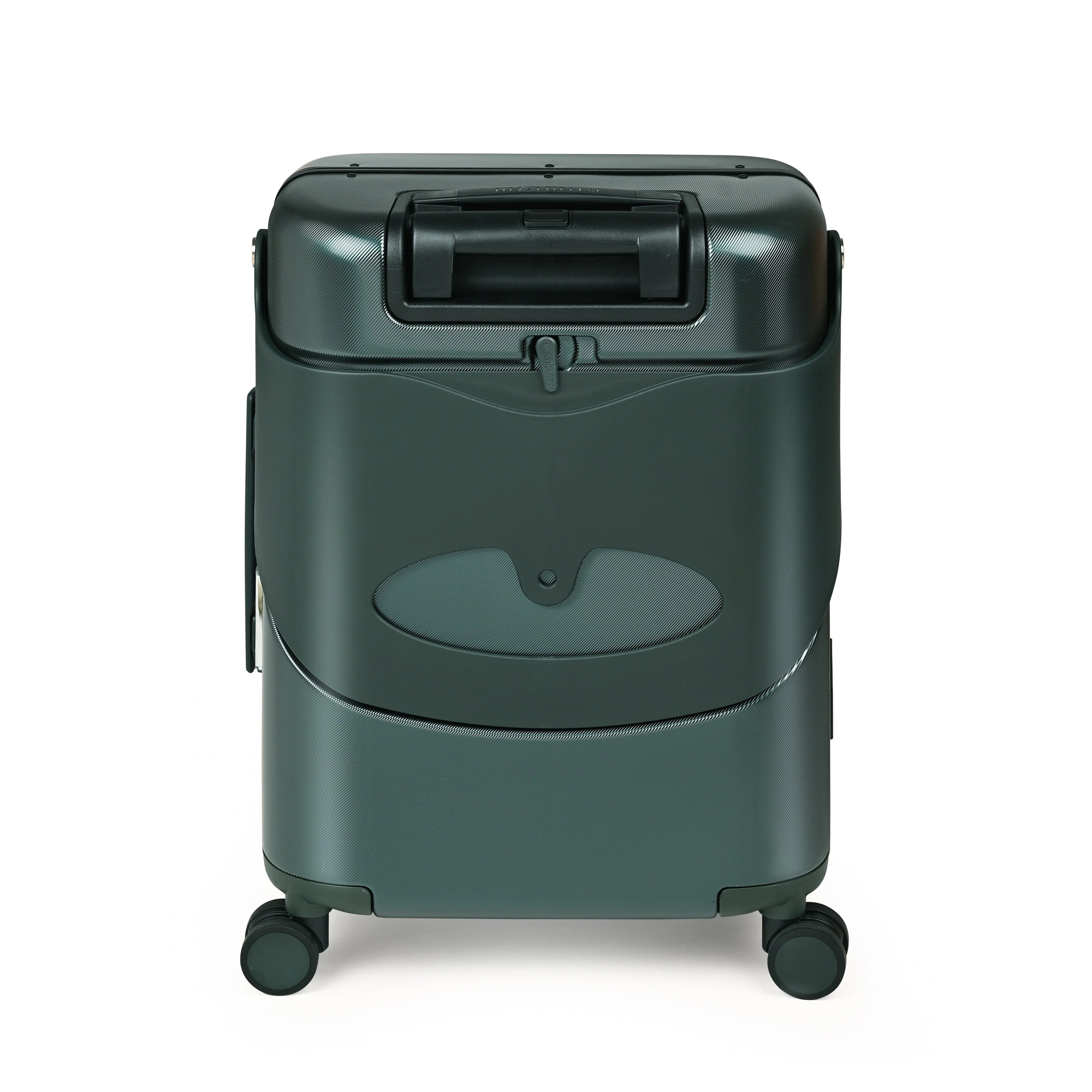 Miamily Forest Green Ride on Trolley Carry-on Luggage 18 inches