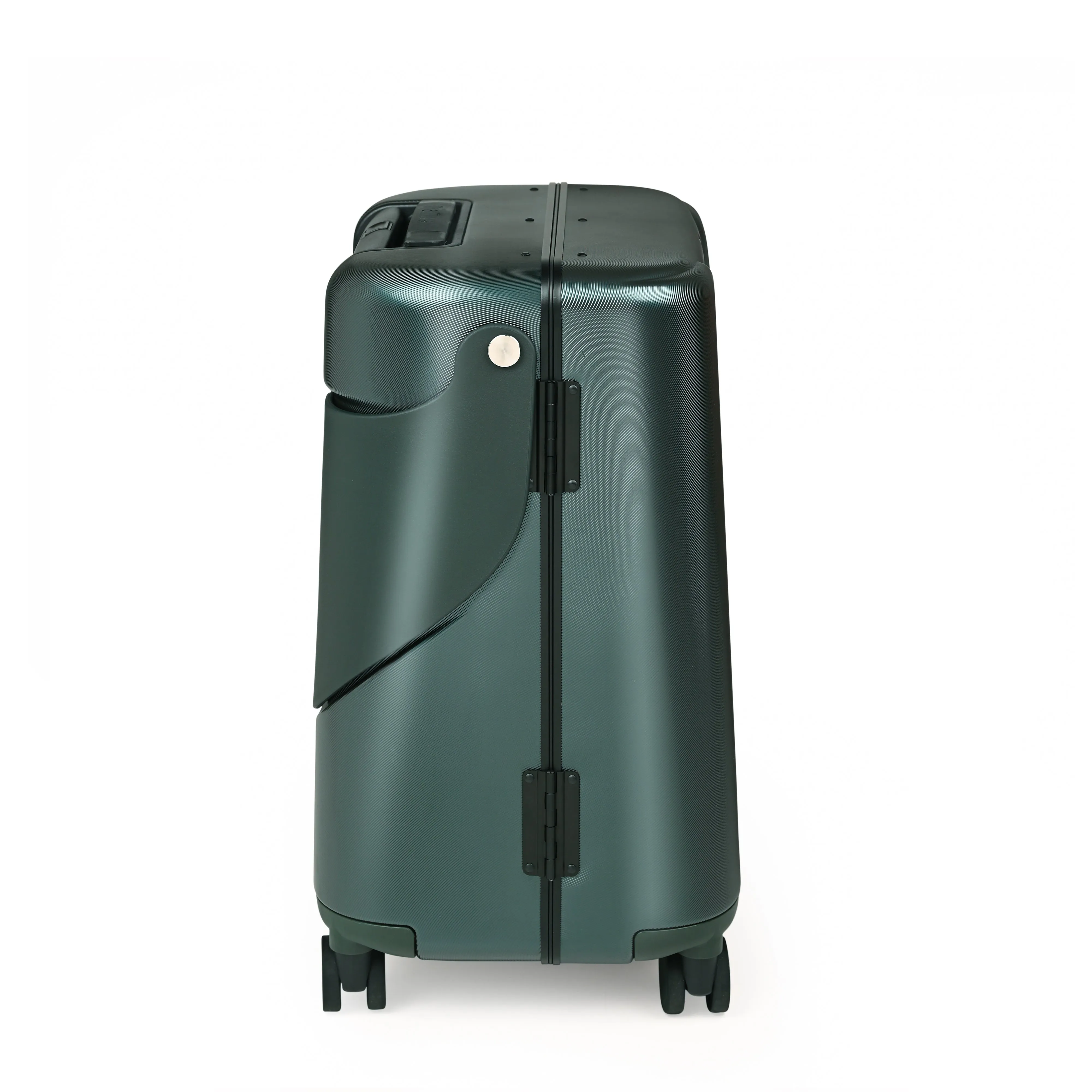 Miamily Forest Green Ride on Trolley Carry-on Luggage 18 inches