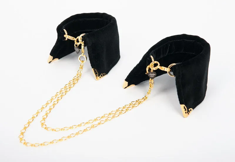 Noir Velvet Cuffs