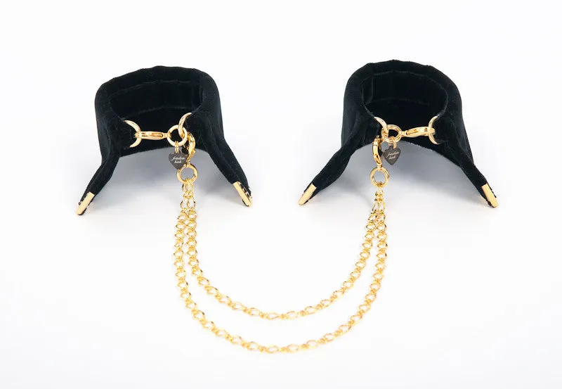 Noir Velvet Cuffs