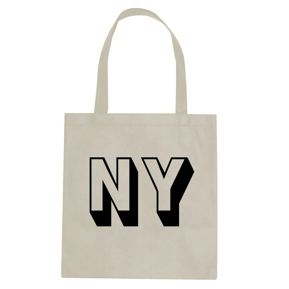NY Block Letter New York Tote Bag