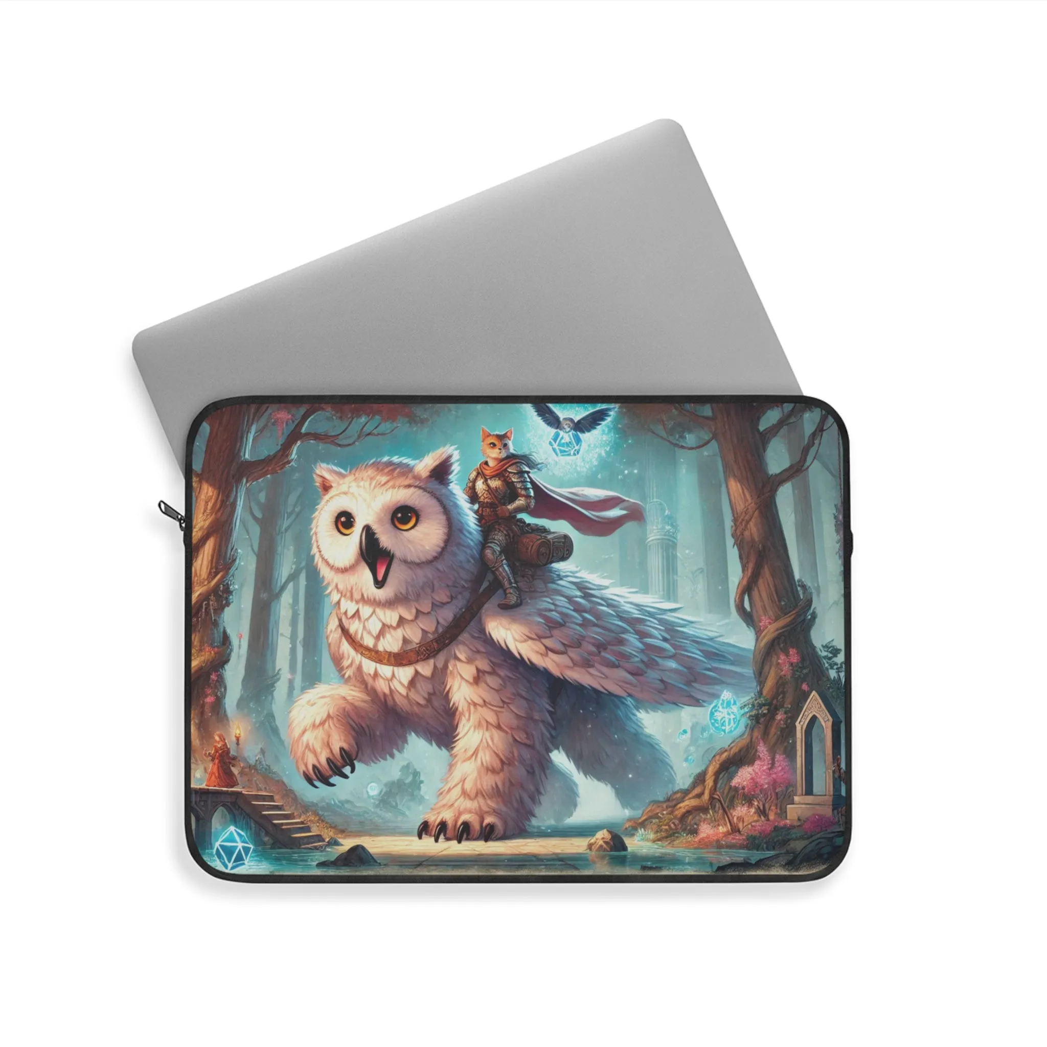 Owl Bear - Cat Lover - Dungeons and Dragons - Laptop Sleeve