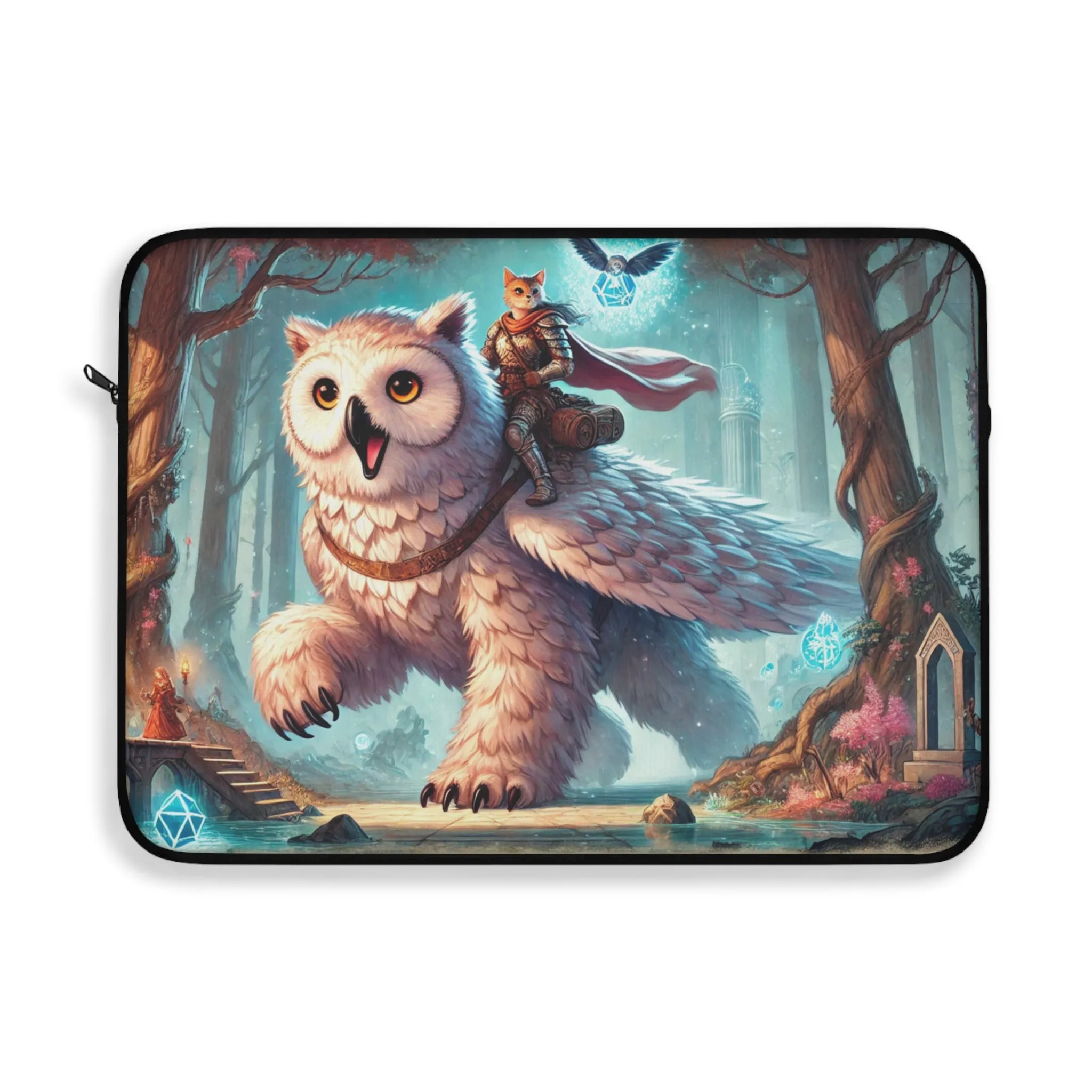 Owl Bear - Cat Lover - Dungeons and Dragons - Laptop Sleeve